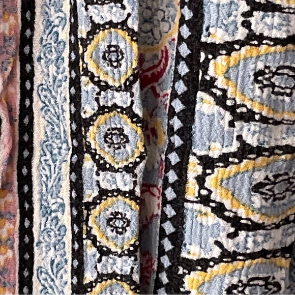 Rose & Grace multi colored print top XL - Picture 4 of 9